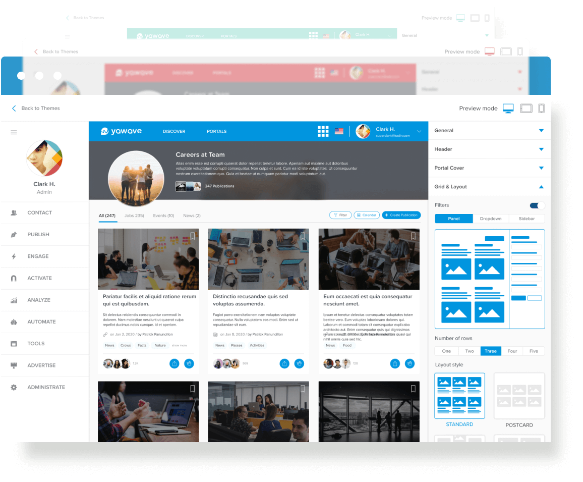 Manage all Settings in One Place