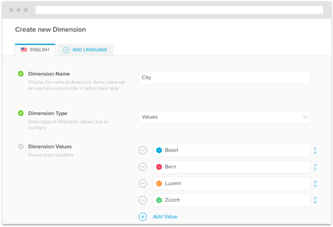 Contact Segments